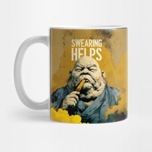 Puff Sumo: Swearing Helps Mug